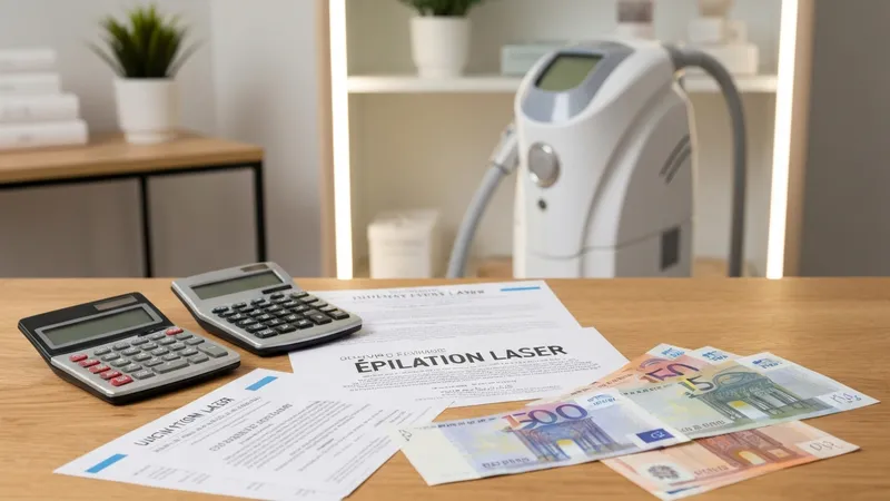 Comparaison des prix de l'épilation laser