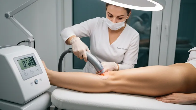 Rapidité des séances d'épilation laser